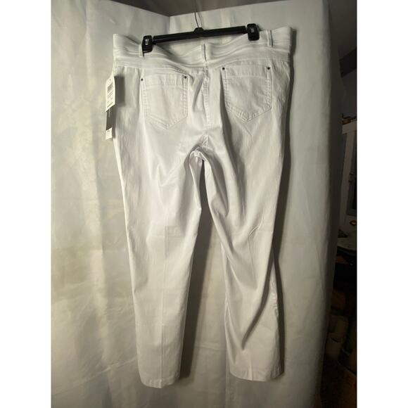 Women's 89th + Madison White Stretch Jeans Size 16 Inseam 29 in NWT - Picture 13 of 15